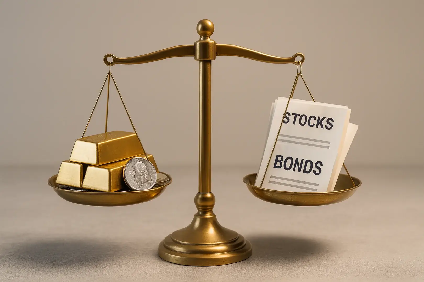 Диверсифицированный инвестиционный портфель с долей драгоценных металлов