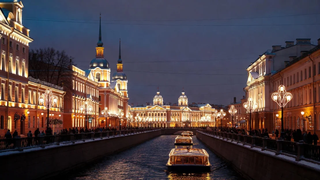 Празднование нового года в Санкт-Петербурге 2026: северная сказка