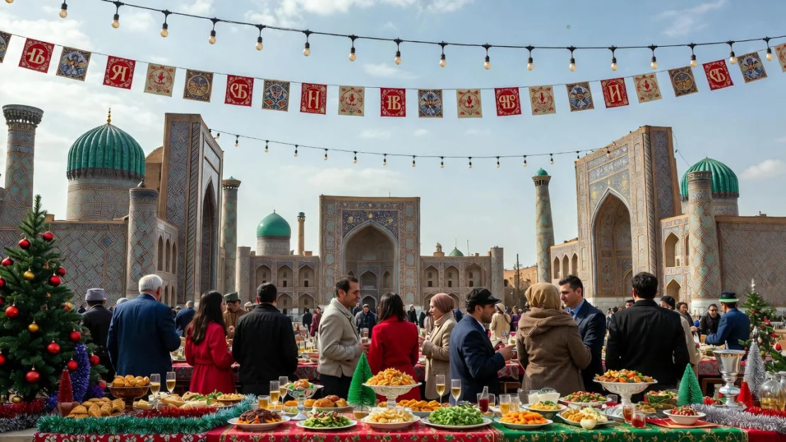 Празднование нового года в Узбекистане 2026: Самарканд и Бухара
