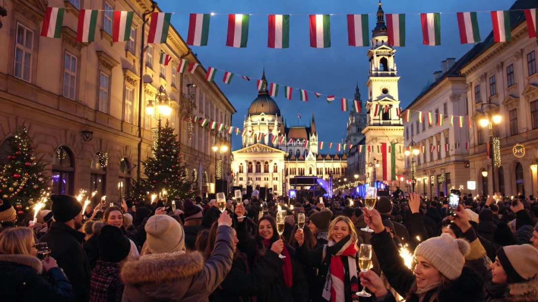 Празднование нового года в Венгрии 2026: термы и новогодний Будапешт