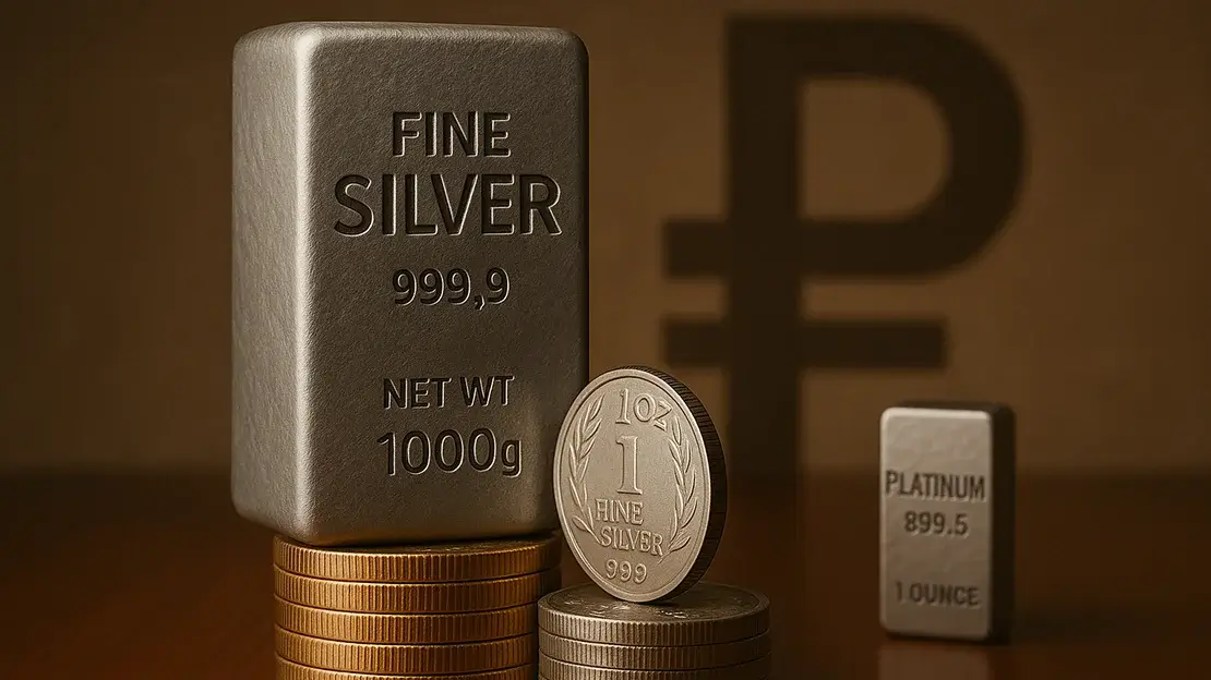 ЦБ РФ опубликовал стоимость драгоценных металлов на 12.12.2025: Серебро подорожало на 6,03%