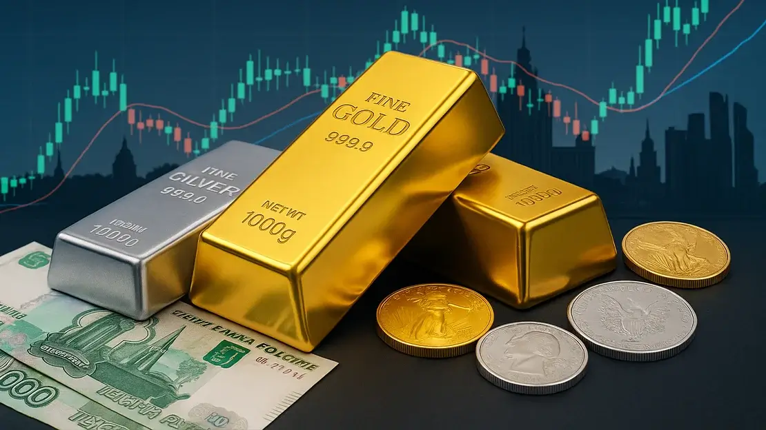 ЦБ РФ опубликовал учётные цены на аффинированные драгоценные металлы на 16 декабря 2025 года