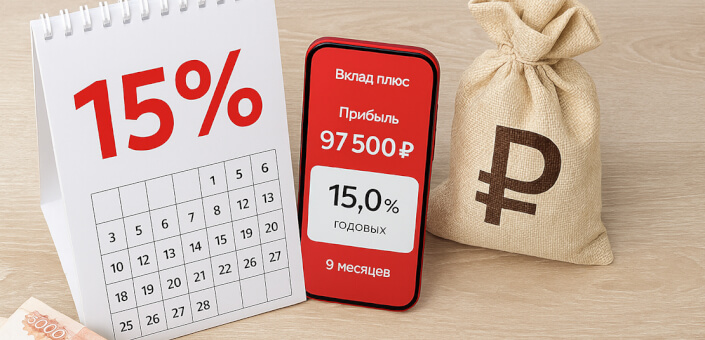 МТС Банк повысил ставки по вкладу «МТС Вклад плюс» до 15% годовых в 2025 году