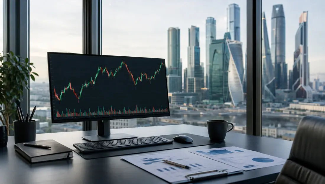 Рынок акций за 12 мая 2026 года: индекс МосБиржи +1,24%, Хэдхантер — аутсайдер дня (-6,68%)