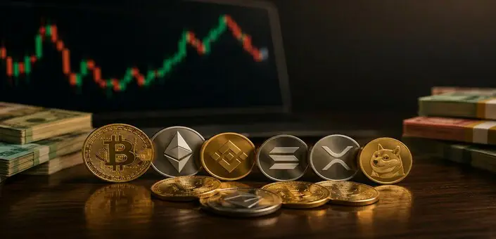Обзор криптовалют на 18 мая 2026 года: BTC стоит 76 978,33 $, среднее движение рынка — -2,41%